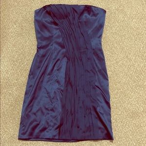 BCBGMAXAZRIA Wave Blue Dress